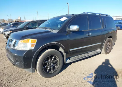 2012 Nissan Armada Sl из США, поврежденный, VIN 5N1BA0ND0CN602353